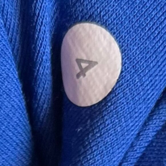 Lululemon Wunder Under Pant III Size 4 Space Dye Twist Sapphire Blue Multi - Picture 12 of 12